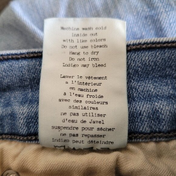 Rag & Bone Lena Light Wash Distressed Ankle Skinny Jeans - Picture 7 of 7